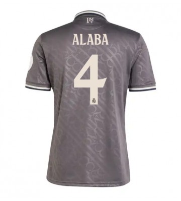 Real Madrid David Alaba #4 Tredje Tröja 2024-25 Kortärmad